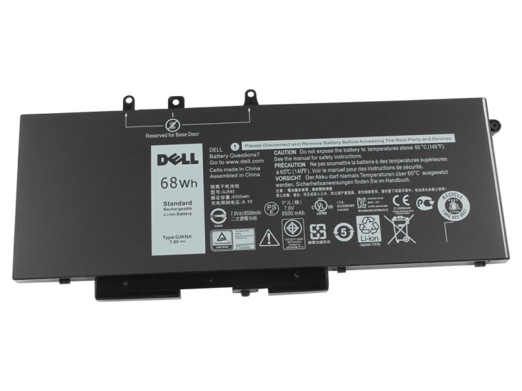 8500mAh 68Wh Original Bateria Dell Latitude 12 5280 P27S001  Clique na imagem para fechar