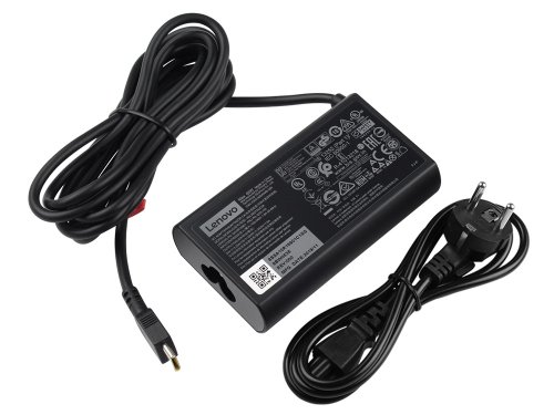 Original 65W USB-C Lenovo 5A10W86269 ADLX65YDC3E ADLX65UDGC2A Adaptador AC Carregador + Cabo