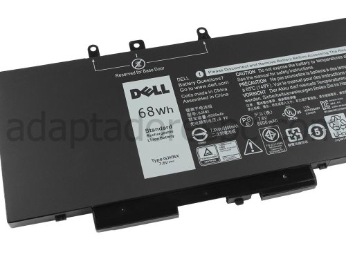 8500mAh 68Wh Original Bateria Dell Latitude 12 5290 P27S002