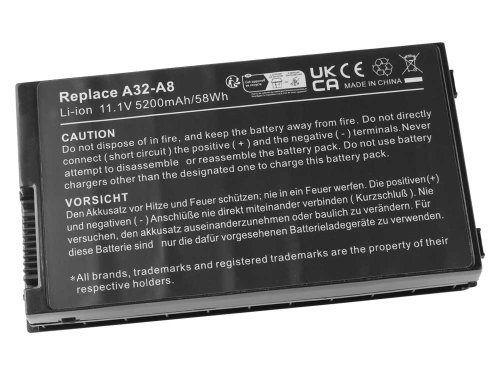 4800mAh 49Wh Bateria Asus A32-F80A