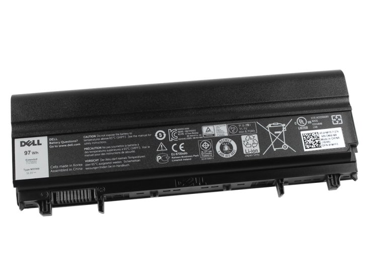 8700mAh 97Wh Original Bateria Dell Latitude E5440 5440-2747  Clique na imagem para fechar