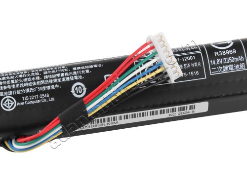 2500mAh 37Wh Bateria Acer TravelMate P277-M-344B