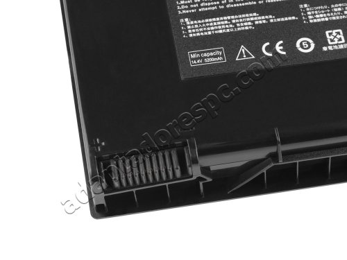 5200mAh Asus G74SX-DH71 G74SX-3DE Original Bateria