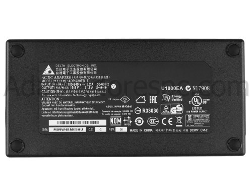 Adaptador AC Carregador Original MSI Chicony A230A003L 230W + Cabo