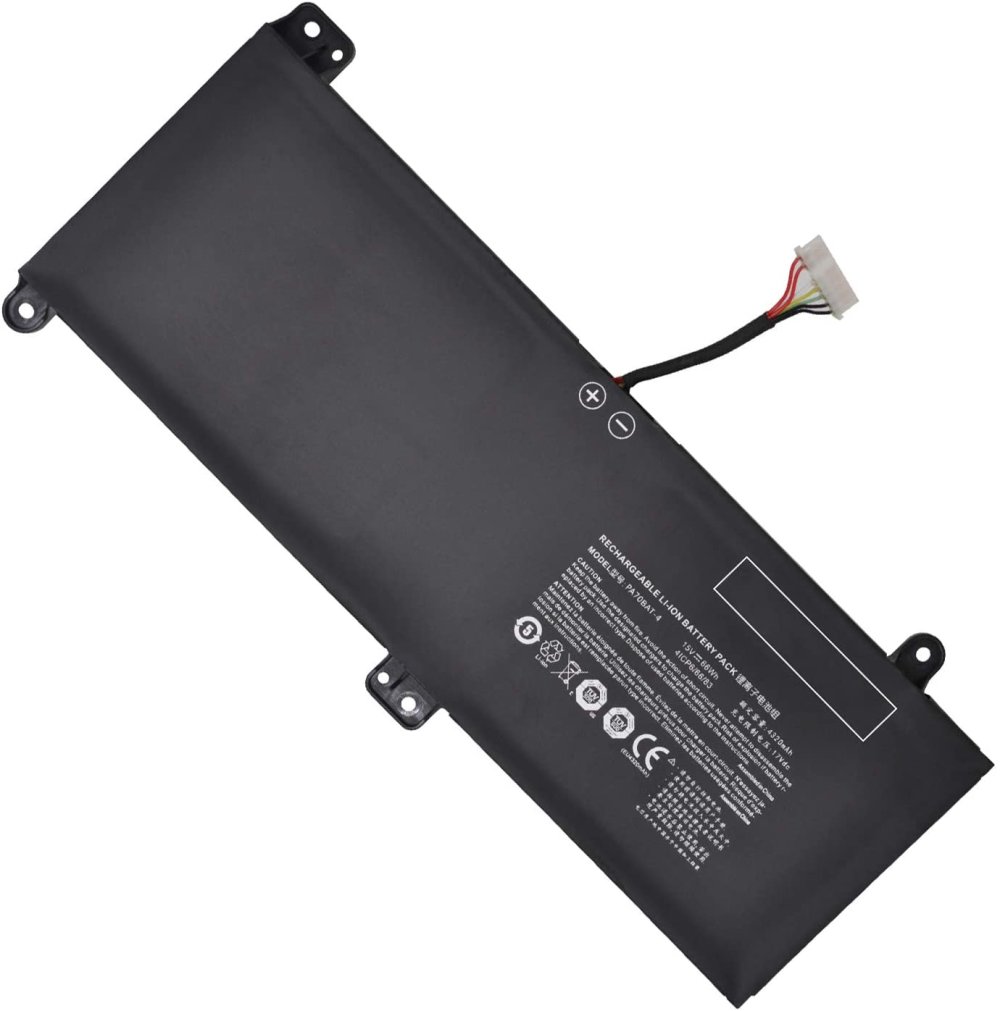 4320mAh 66Wh Bateria PowerSpec 1710