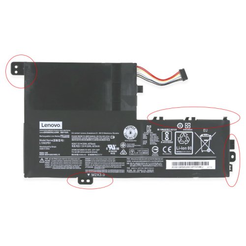 Original Bateria Lenovo Yoga 520-14IKB 80X8014DIX 4670mAh 35Wh