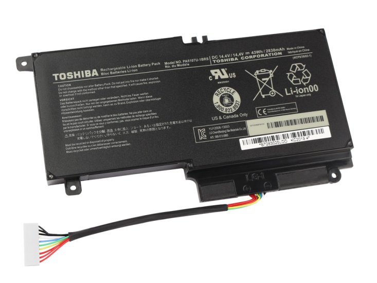 43Whr Bateria Toshiba Satellite L40-AST2NX1 L40-ASMBNX2 L40-A-101  Clique na imagem para fechar