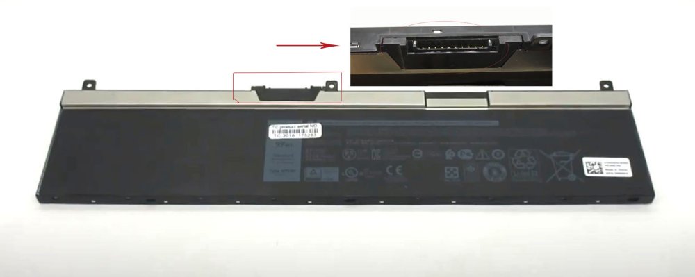 Original 8070mAh 97Wh Bateria Dell 0VRX0J 0WMRC77I