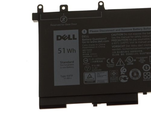 4254mAh 51Wh Original Bateria Dell Latitude 14 5480 P72G001