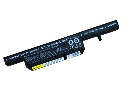 5600mAh 62.16Wh Bateria Clevo W255C W255CU W255EU