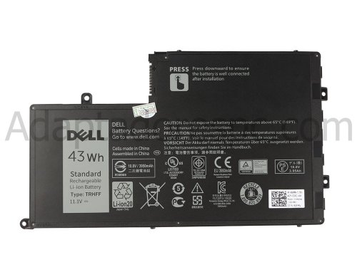 Original 43Wh Dell 1V2F6 Bateria