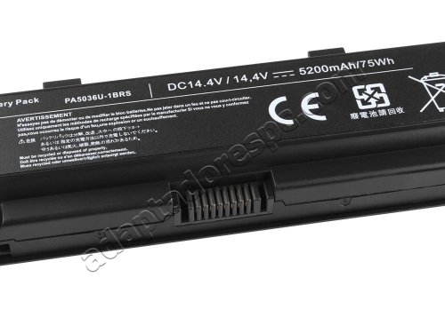 3000mAh Bateria Toshiba Qosmio X875 17.3 X875-Q7380 X875-Q7190