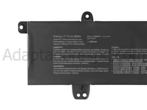 36Wh Original Bateria Asus 0B200-01400600