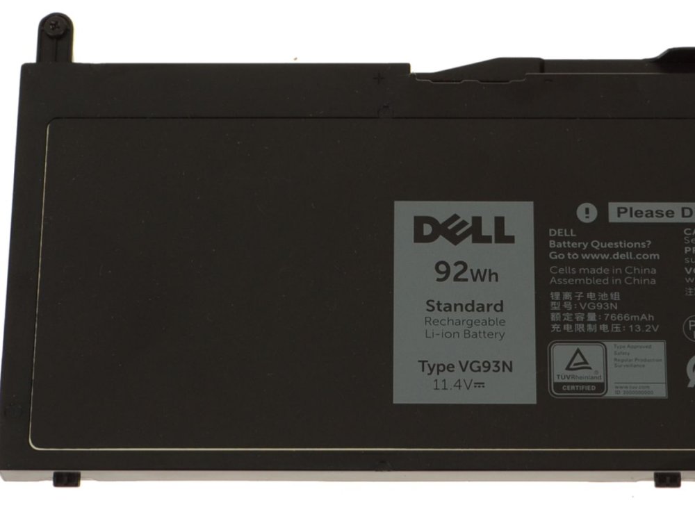 7666mAh 92Wh Original Bateria Dell Latitude 15 5580 P60F001