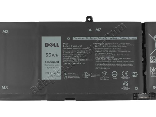 Original 3530mAh 53Wh Bateria Dell Inspiron 7300 2-in-1 P124G001