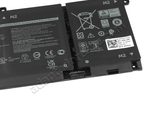 Original 3530mAh 53Wh Bateria Dell Inspiron 7300 2-in-1 P124G001