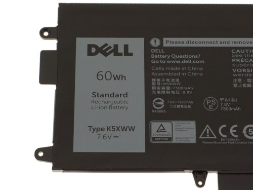 Original 7890mAh 60Wh Bateria Dell K5XWW 0K5XWW N18GG