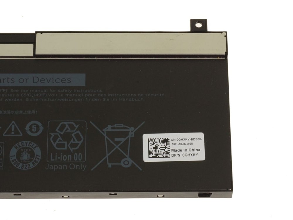 Original 8000mAh 64Wh Bateria Dell Precision 7530-JCTXC