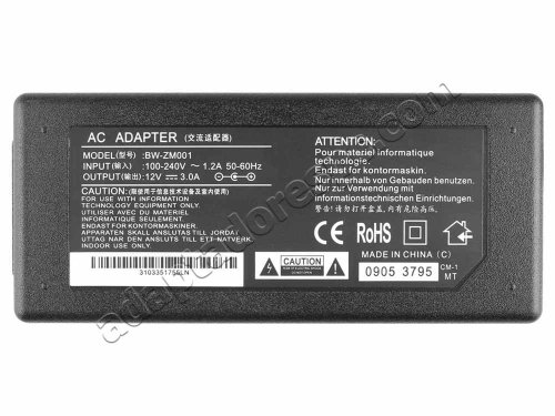 40W Adaptador AC Carregador Benq FP2081 FP450 FP547 LCD Monitor