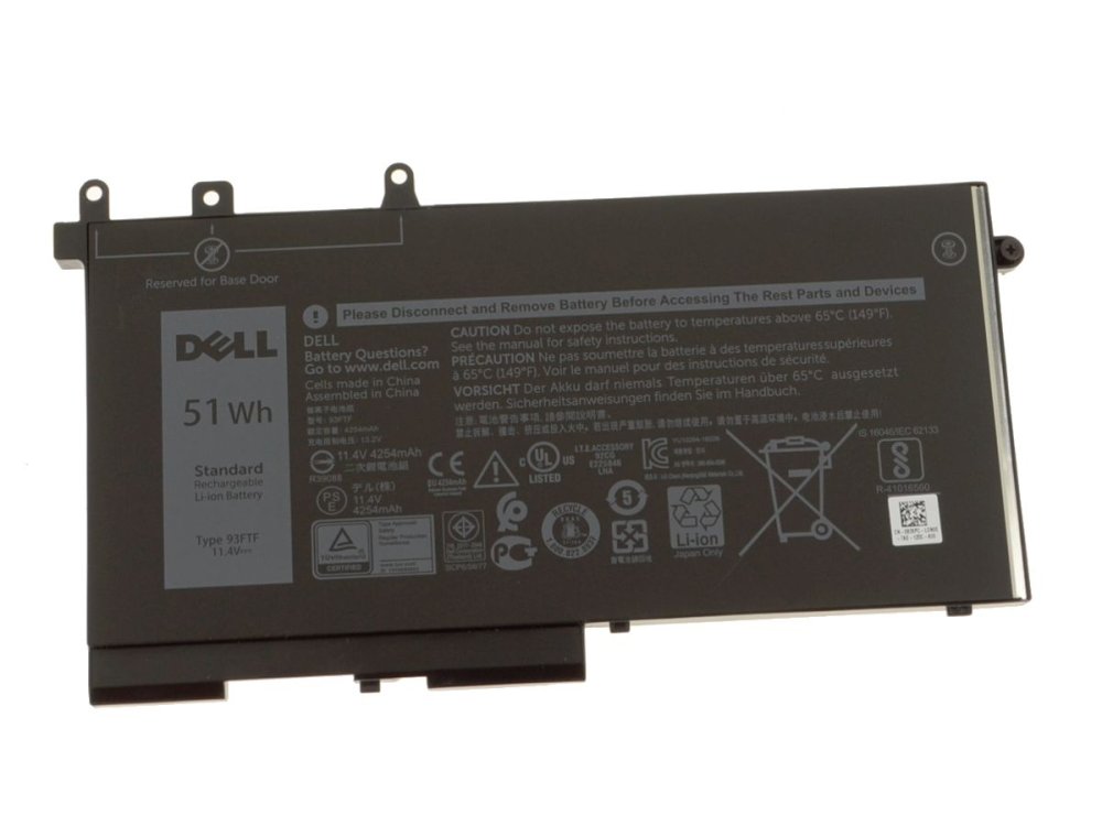4254mAh 51Wh Original Bateria Dell Latitude 15 5590 P60F002