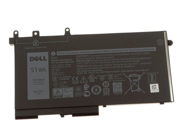 4254mAh 51Wh Original Bateria Dell Latitude 15 5590 P60F002  Clique na imagem para fechar