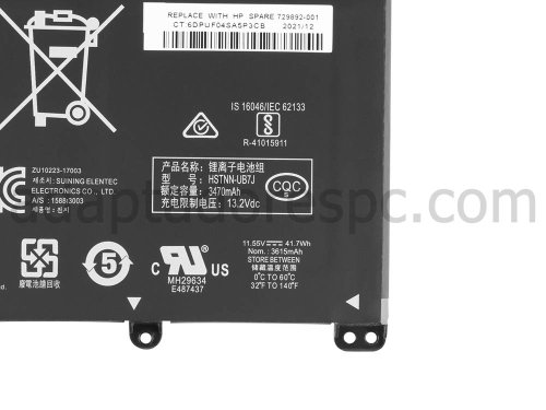 41.9Wh Original Bateria HP Pavilion 14-bf103tx 14-bf149tx