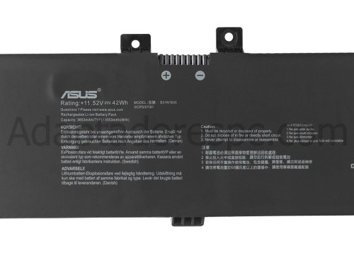 42Wh Original Bateria Asus VivoBook 17 X705MA X705MB