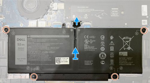 Original 6500mAh 52Wh Bateria Dell 7CXN6 HRGYV JHT2H