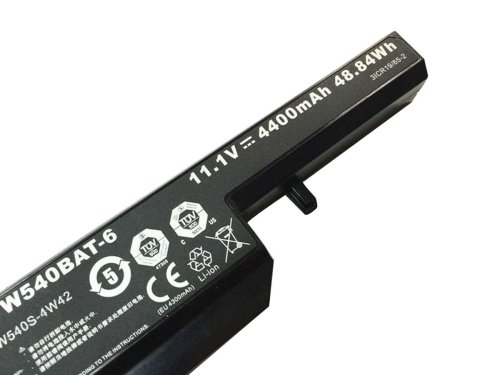 4400mAh 48.84Wh Bateria Clevo 3ICR19/65-3 LICR19/66-2