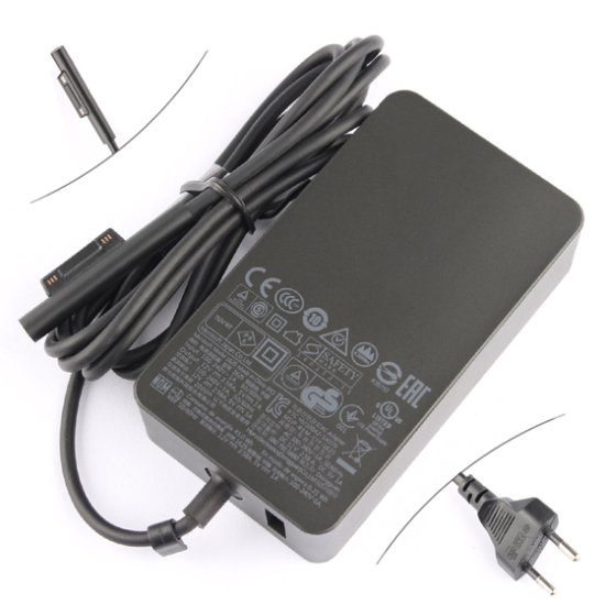 Original 36W Adaptador AC Carregador Microsoft Surface Laptop 2 LQL-00003  Clique na imagem para fechar