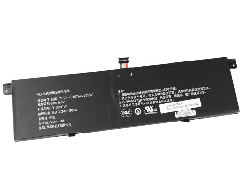 Original Bateria Xiaomi 161301-FB 161301-FC 5107mAh 39Wh