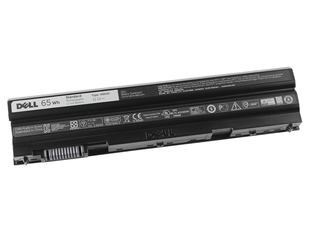 65Whr Dell HTX4D 3VJJC Original Bateria