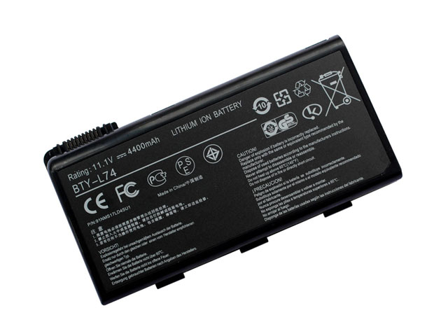 4400mAh MSI A7200-CP6103 Original Bateria  Clique na imagem para fechar