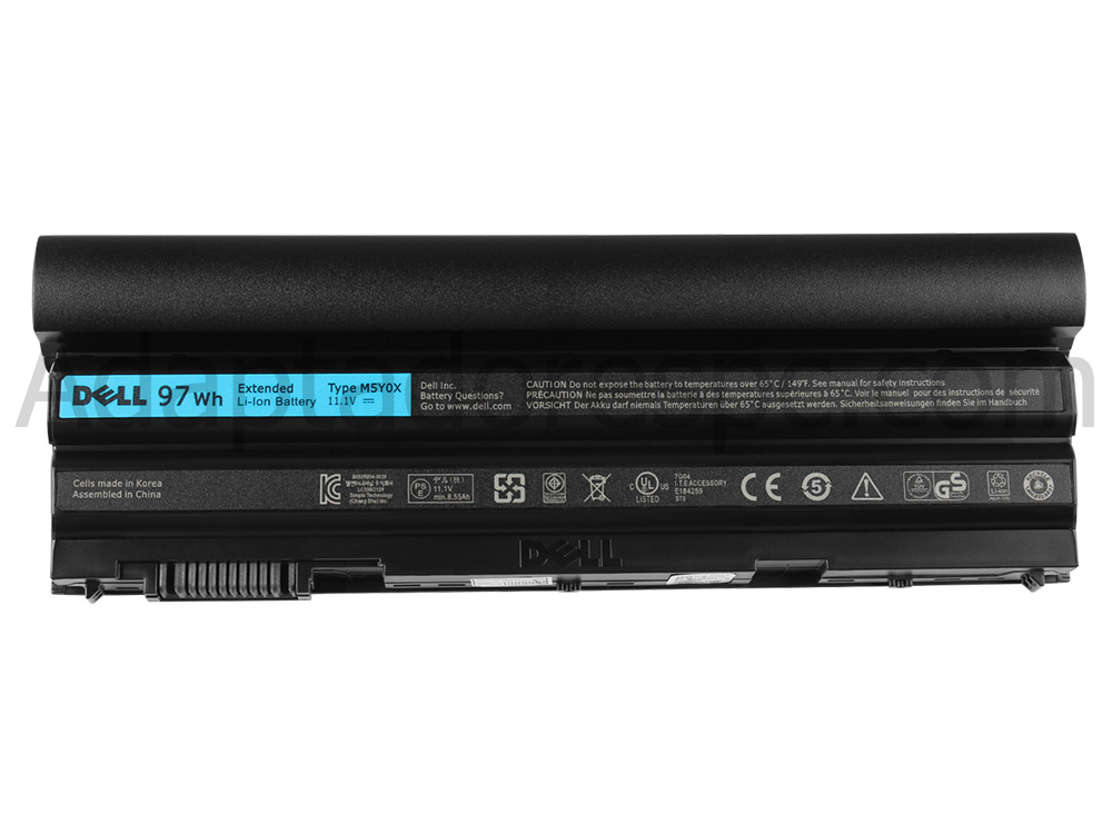97Whr Dell 312-1444 312-1445 Original Bateria