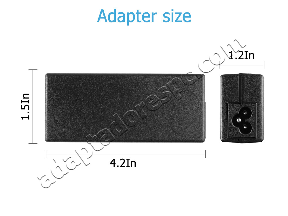 Original 65W Adaptador AC Carregador Gateway NV570P20u
