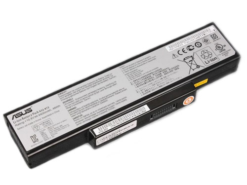 4400mAh Asus K72JR K72JR-A1 K72JR-B1 Original Bateria