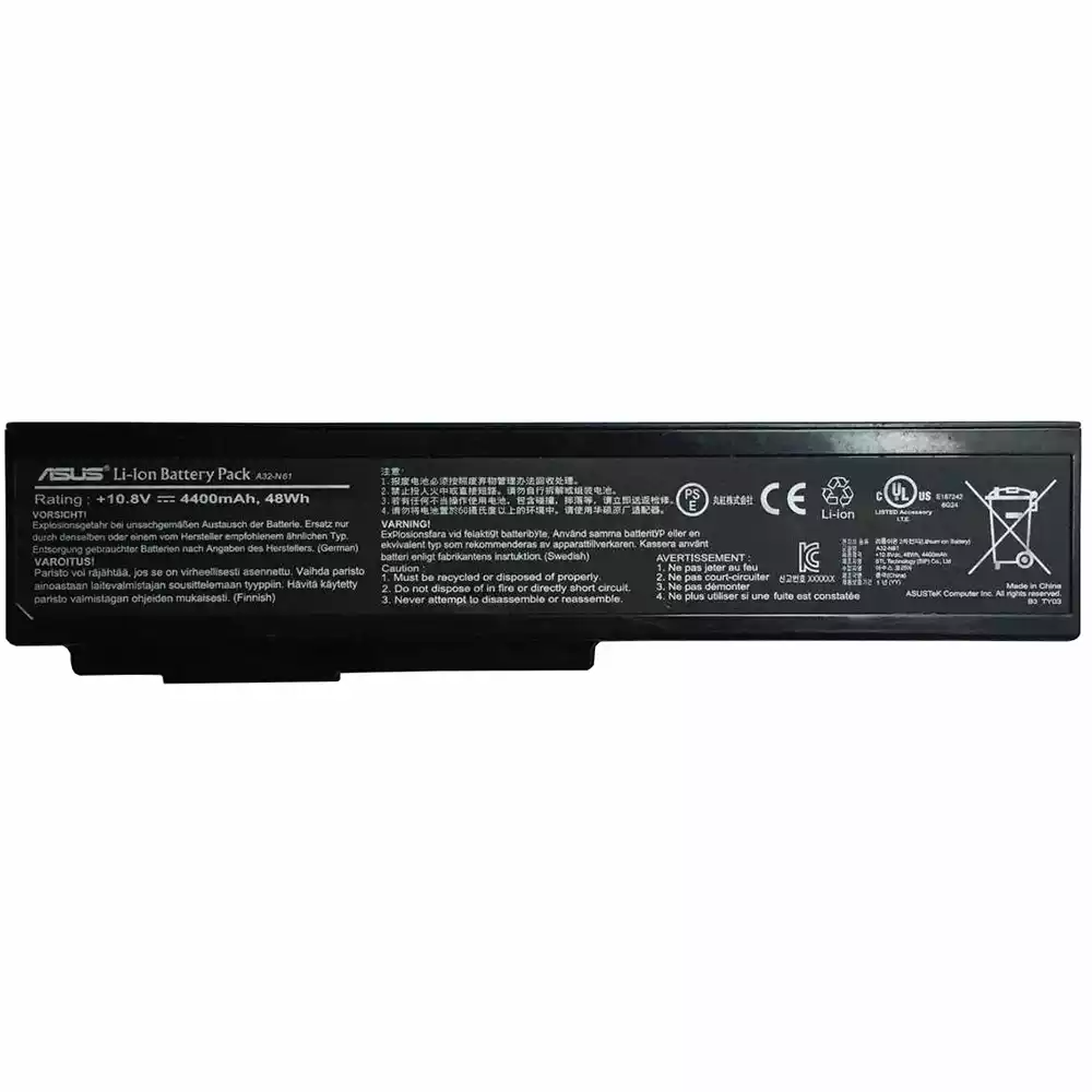 4400mAh Asus G51Jx-A1 G51Jx-X1 Original Bateria