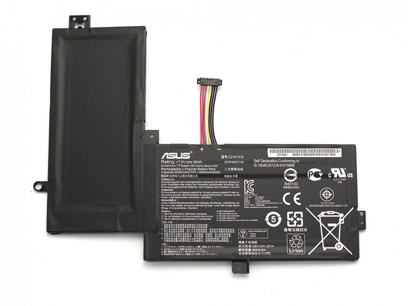 38Wh 5000mAh Original Bateria Asus VivoBook Flip TP501UA-DN024T