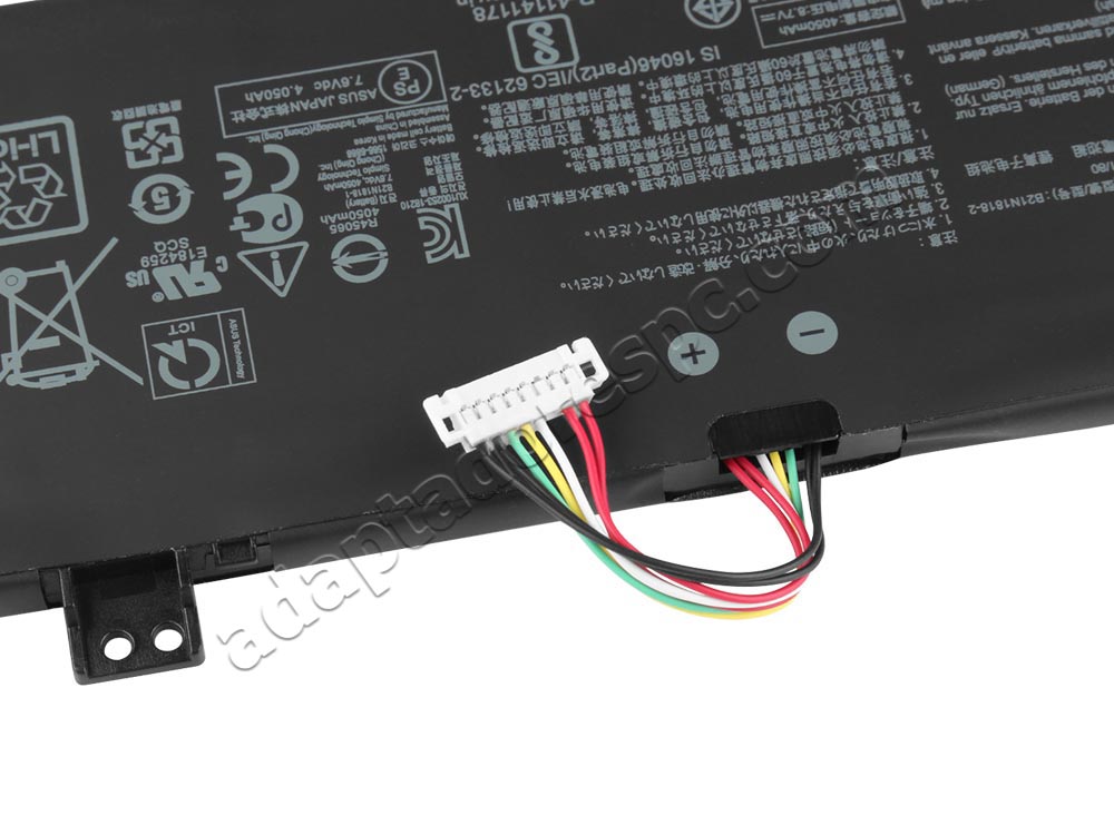 Original Bateria Asus VivoBook 15 X512FB 4805mAh 37Wh