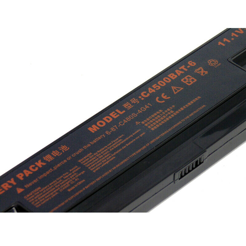 4400mAh 48.84Wh Bateria Clevo 6-87-E412-4D7