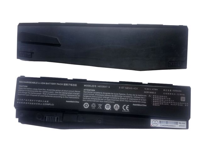4200mAh 47Wh Bateria Clevo 6-87-N850S-6U71
