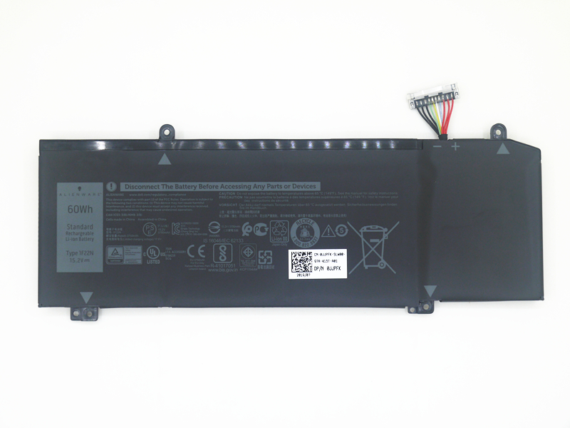 Original 3750mAh 60Wh Bateria Dell Alienware m15 R2 P87F P87F001