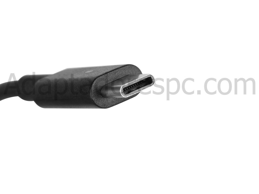 45W Original Dell Latitude 5289 P29S Adaptador AC Carregador + Cabo