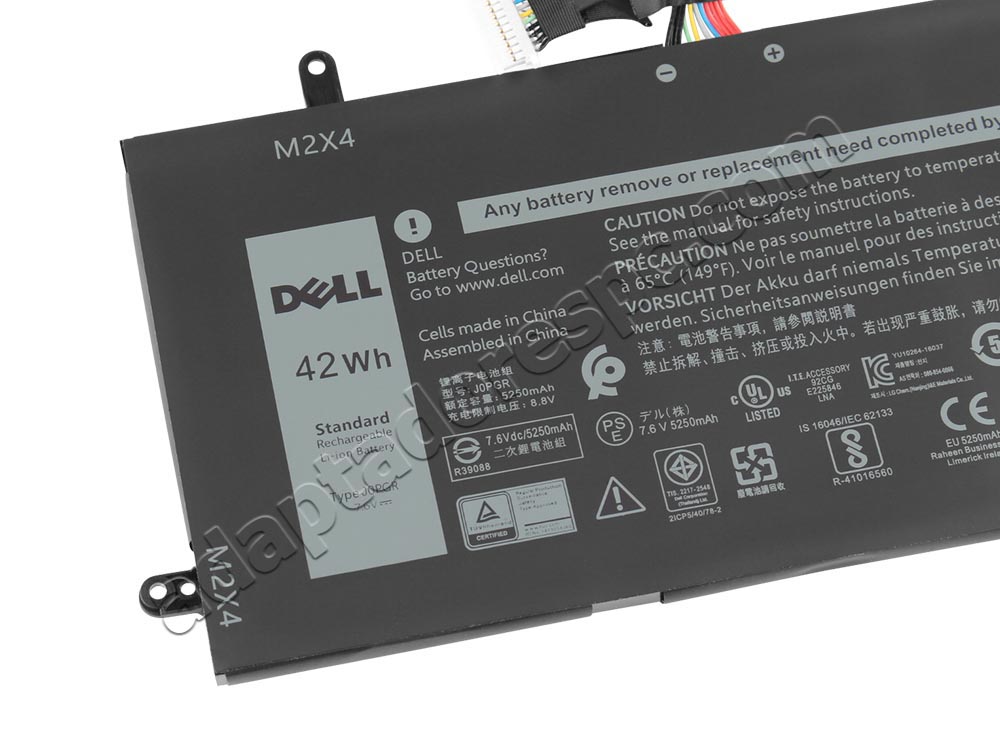 Original 42Wh Bateria Dell Latitude 12 5285