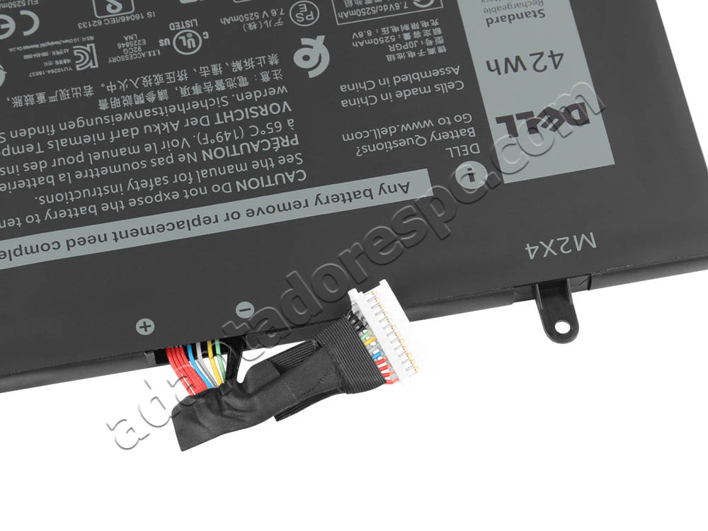 Original 42Wh Bateria Dell Latitude 12 5285