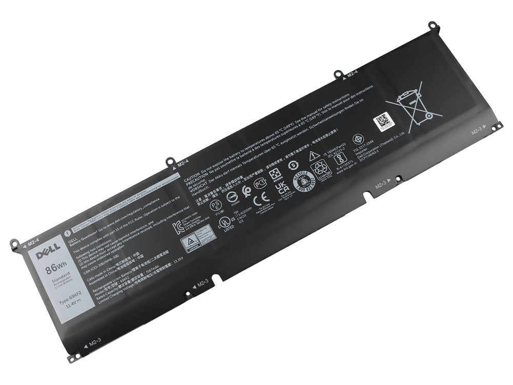Original Bateria Dell Inspiron 16 Plus 7167mAh 86Wh 6-Células