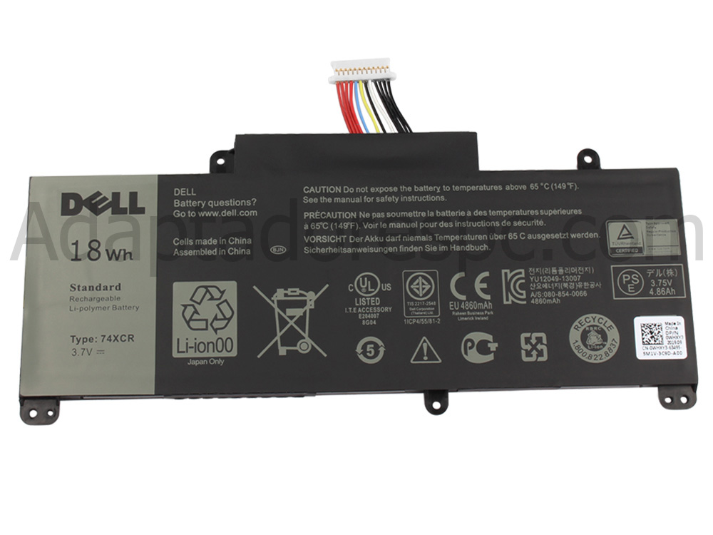 18Wh Original Bateria Dell Venue 8 Pro 5830 T01D T01D001