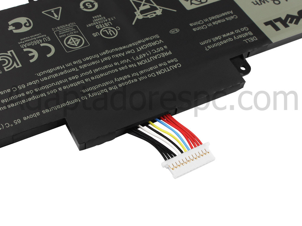 18Wh Original Bateria Dell Venue 8 Pro 5830 T01D T01D001