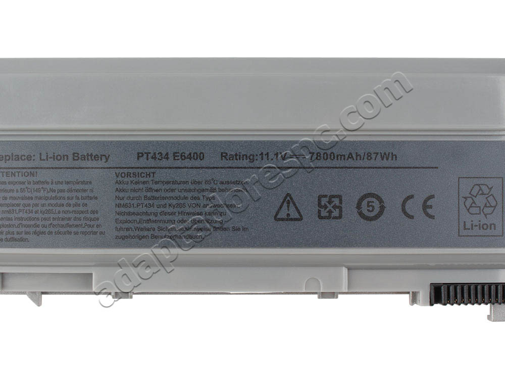 7800mAh Bateria Dell 0FU571 312-0748 MN631