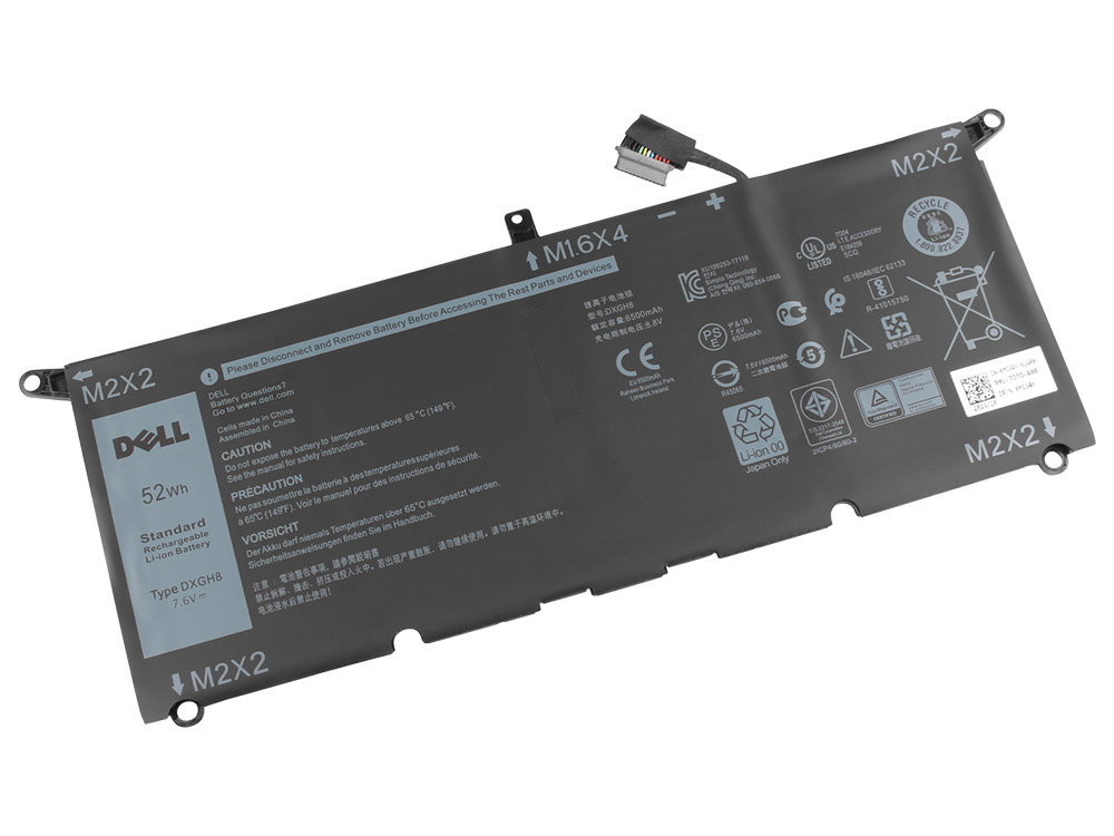 Original 6500mAh 52Wh Bateria Dell Latitude 3301 P114G001